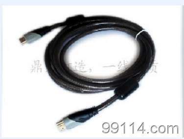 鼎力1.5米透明棕HDMI高清线 1080P高清传输的理想转接伙伴