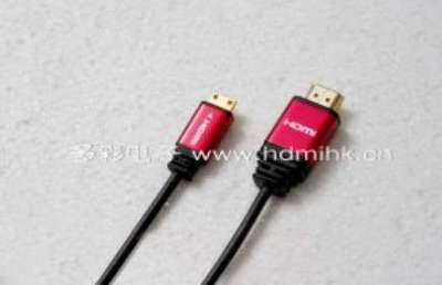1.4版Mini-HDMI迷你接口高清数据线 转接卡与转接线的完美解决方案